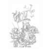 Kek Amsterdam Engraved Flowers WP-668